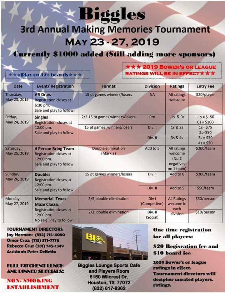 Table Shuffleboard Association site